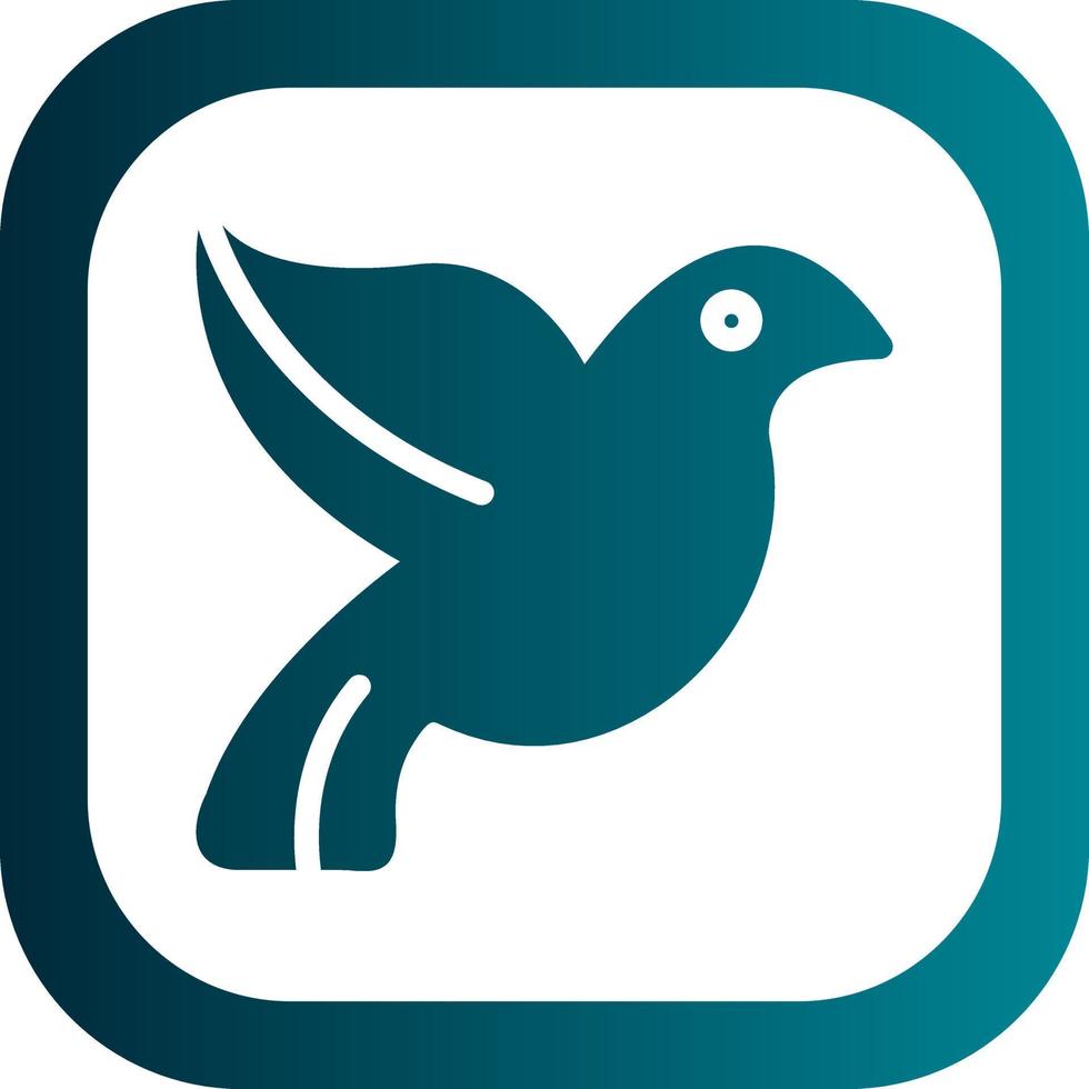 Dove Vector Icon Design