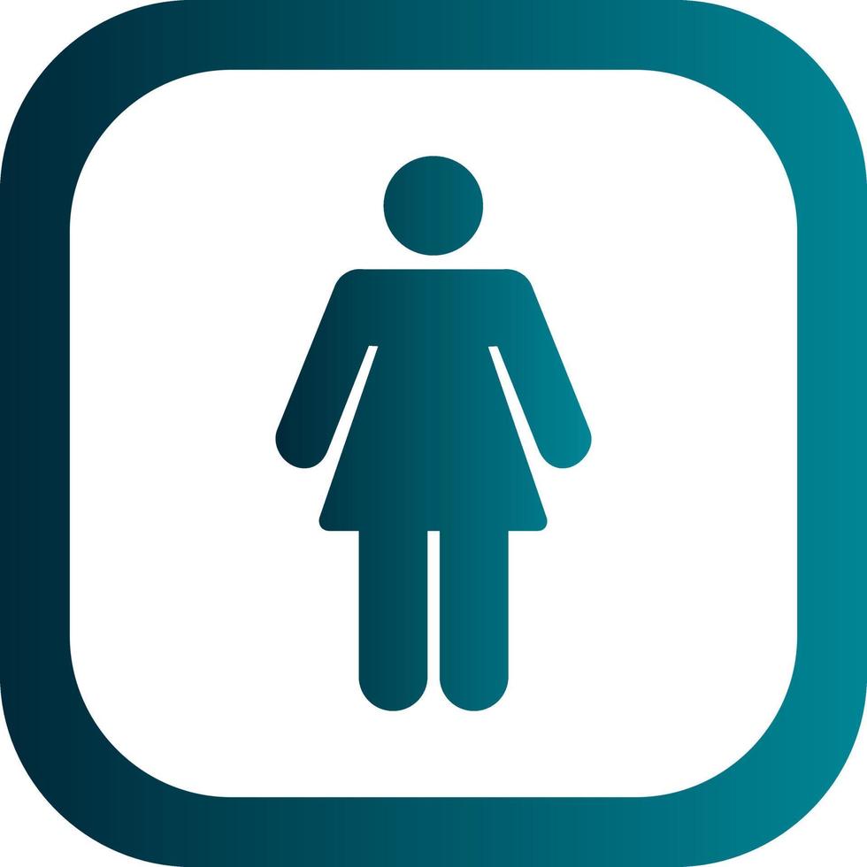 Female Vector Icon Design