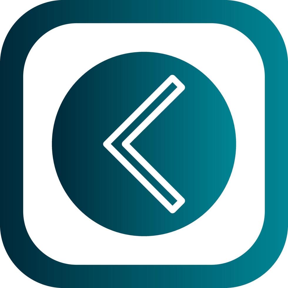 Chevron Circle Left Vector Icon Design