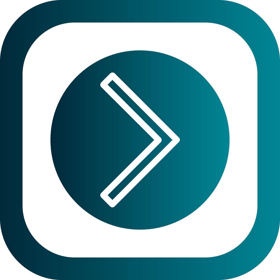 Chevron Circle Right Vector Icon Design