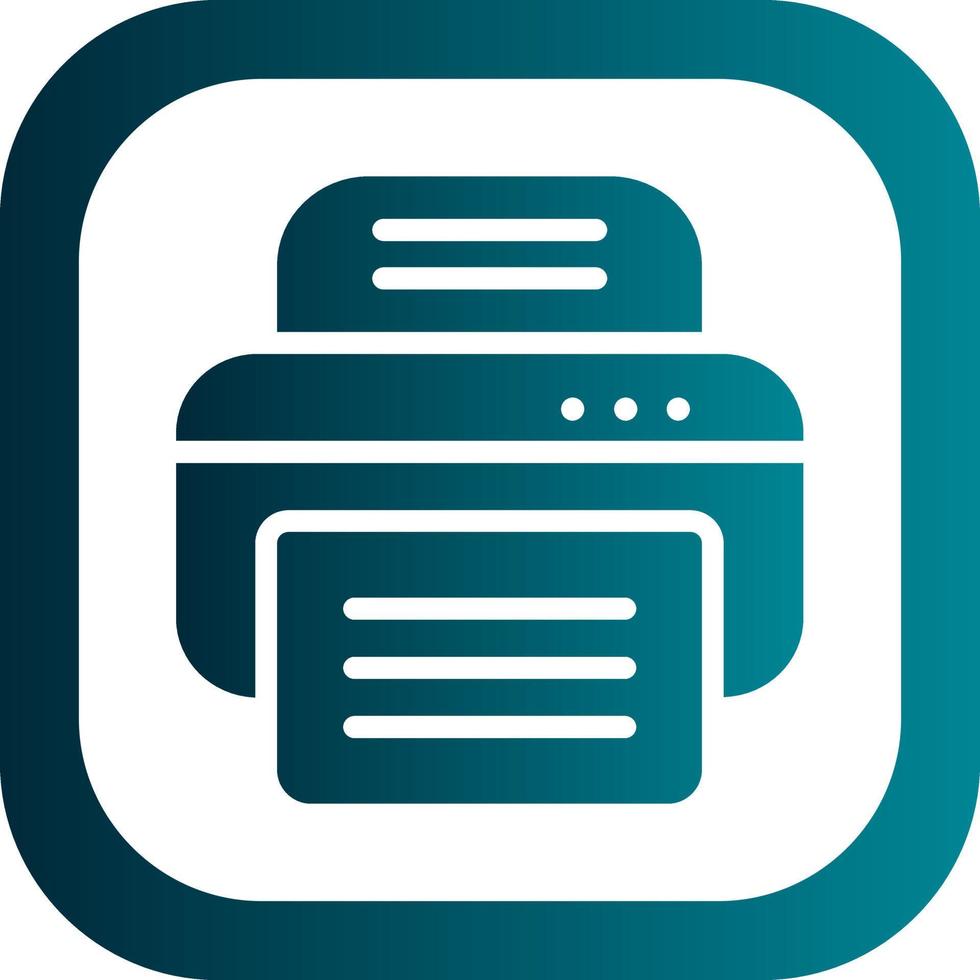 Fax Vector Icon Design