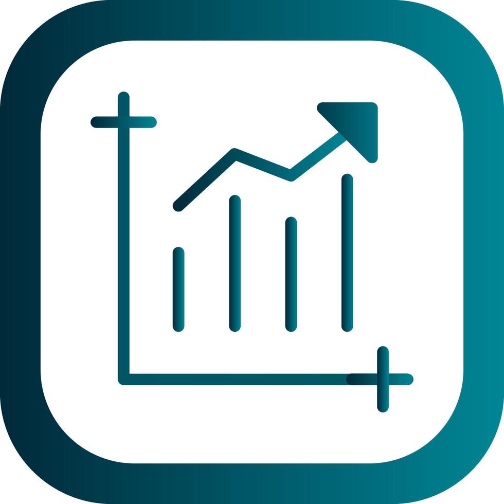 Chart Bar Vector Icon Design