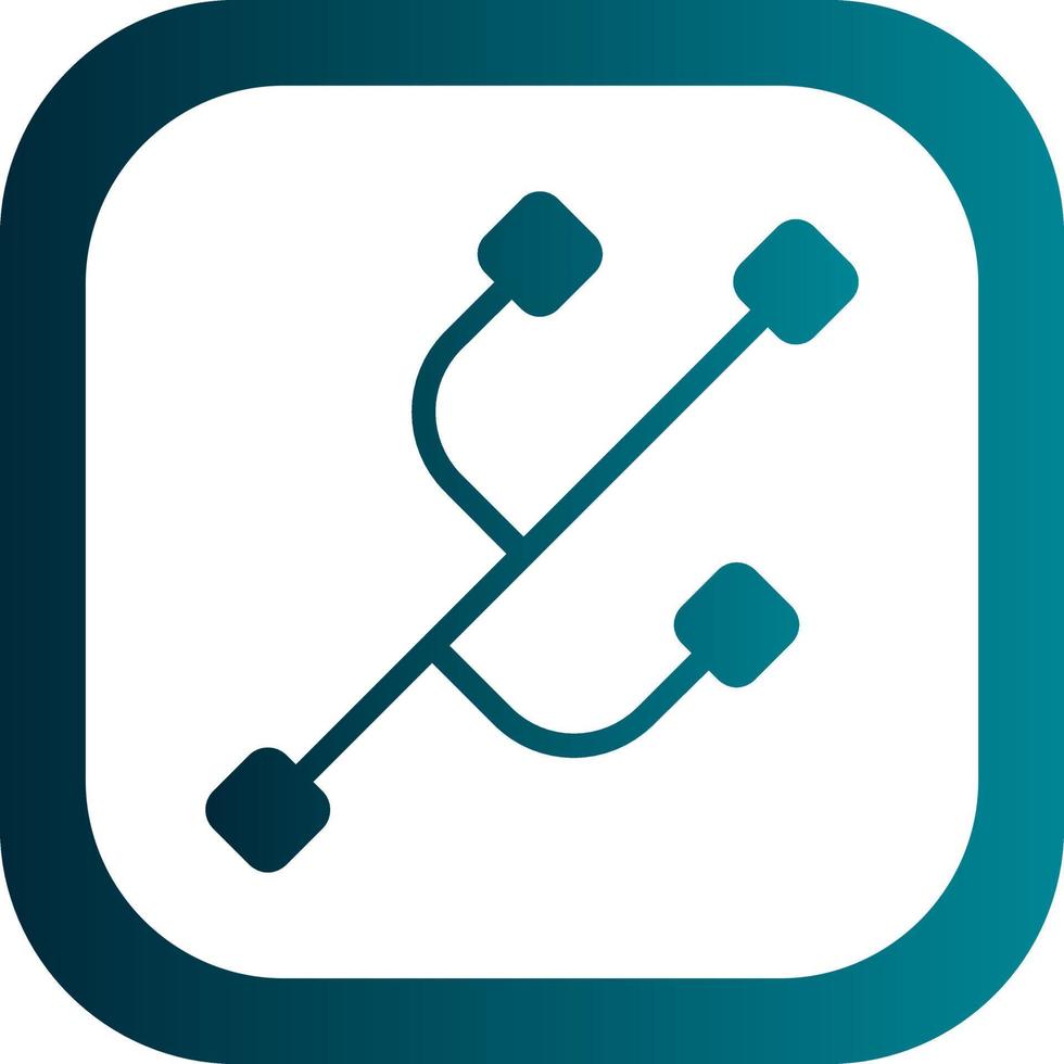 Code Branch Vector Icon Design