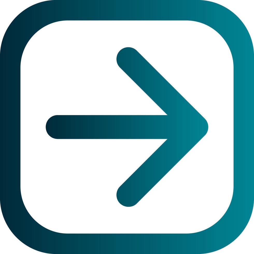 Arrow Right Vector Icon Design