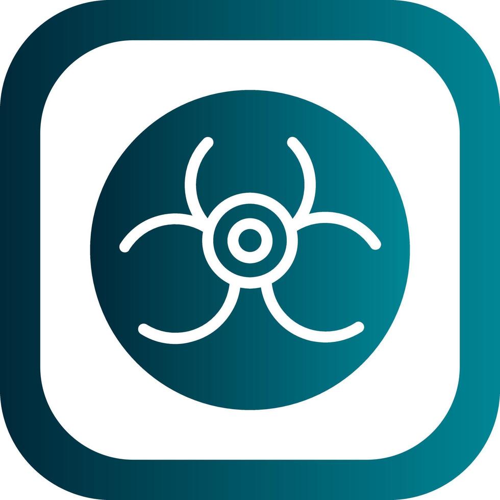 Biohazard Vector Icon Design