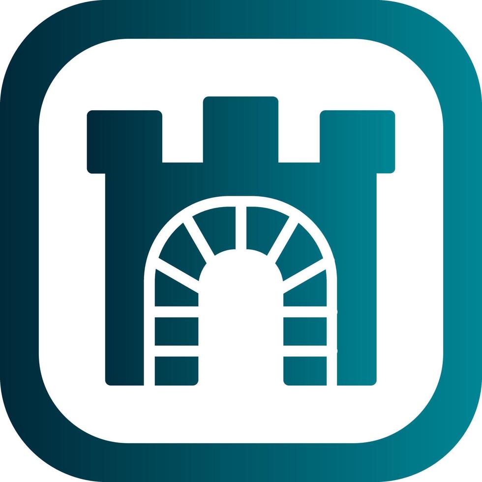 Archway Vector Icon Design