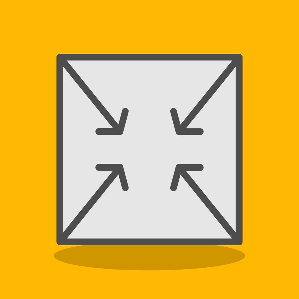 Compress Arrows Alt Vector Icon Design