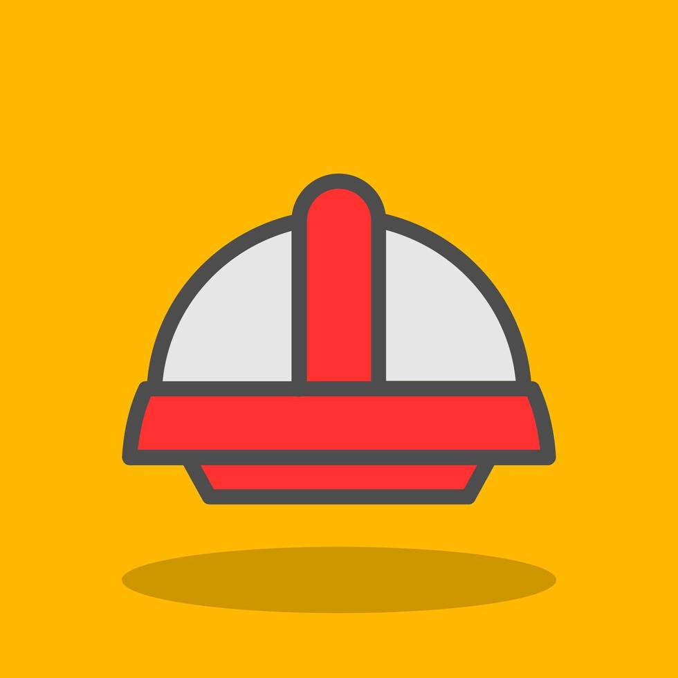 Hard Hat Vector Icon Design