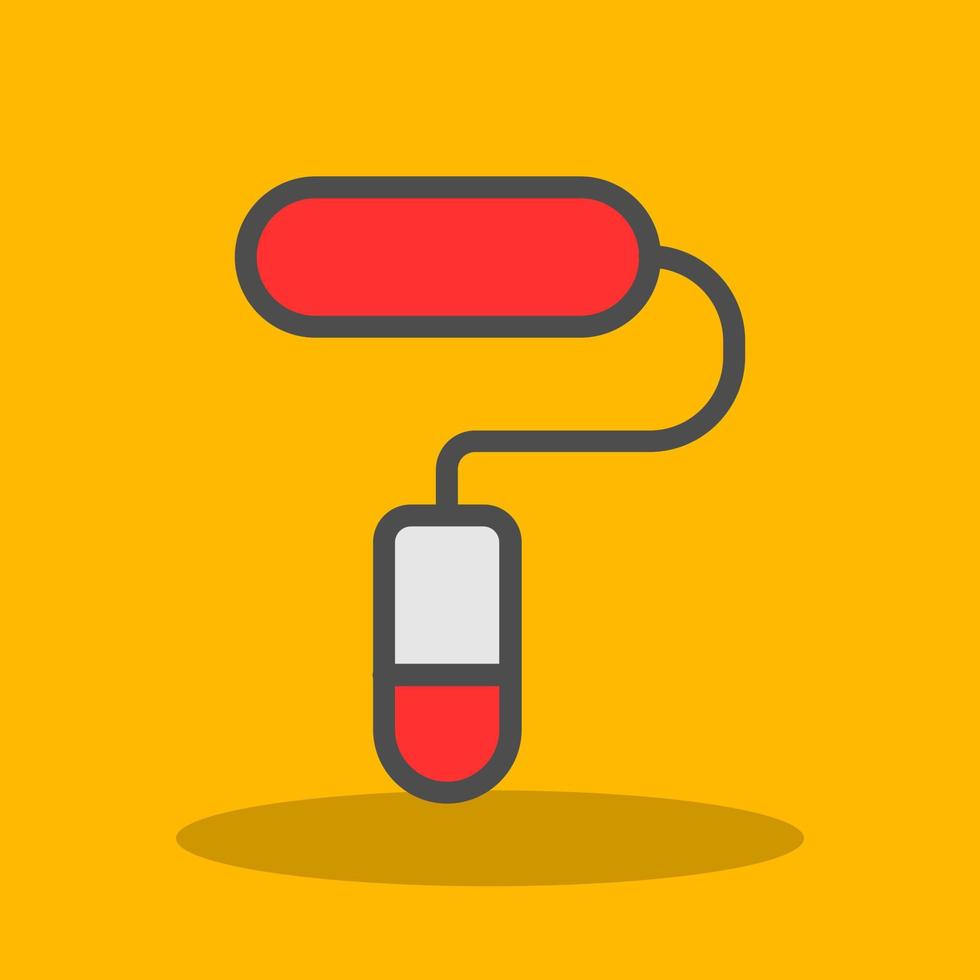 Paint Roller Vector Icon Design