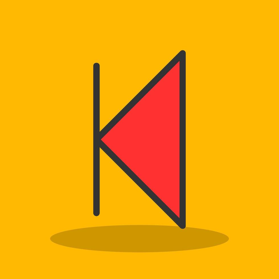 Skip Vector Icon Design