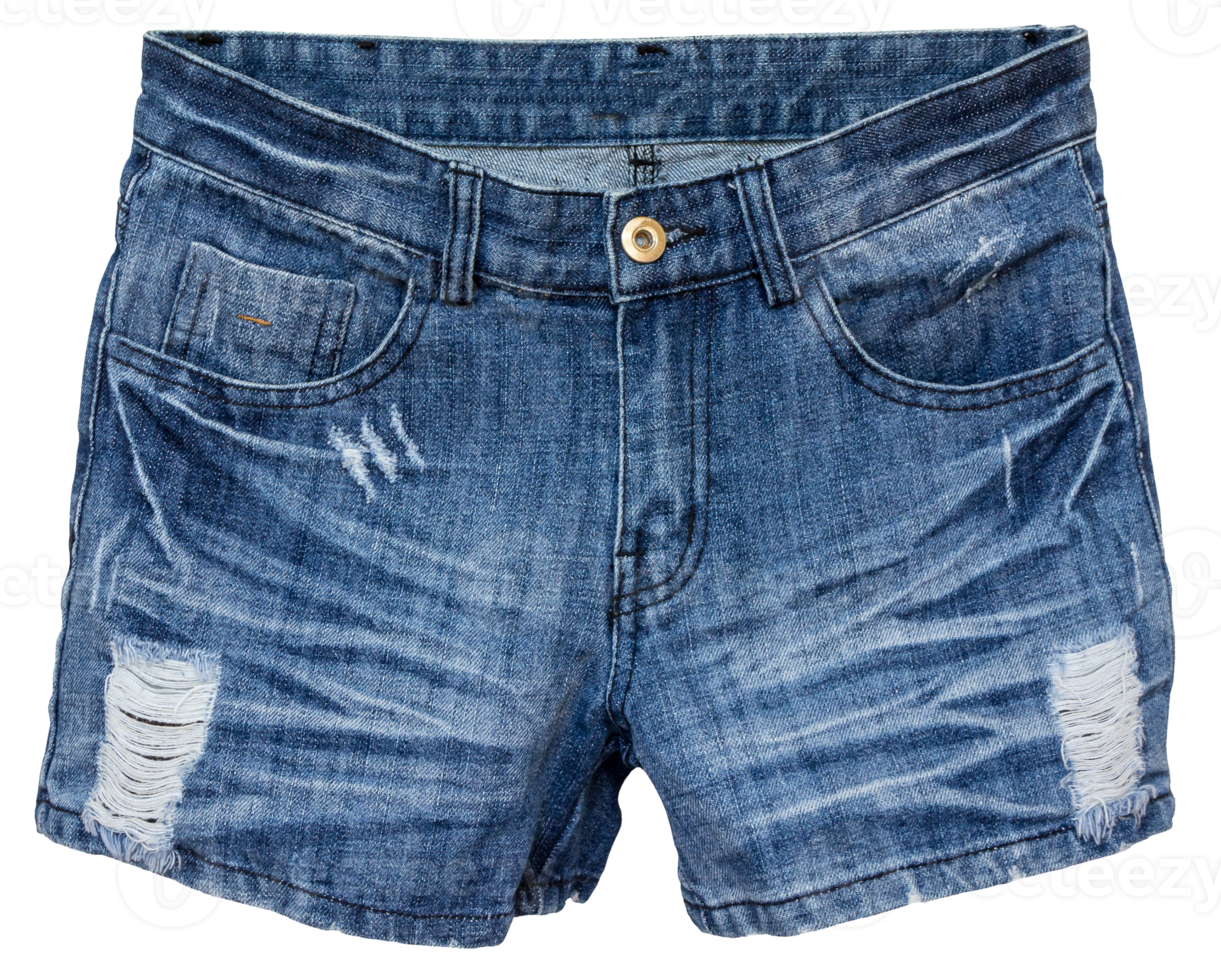Jeans kurze Hose isoliert zum Design png
