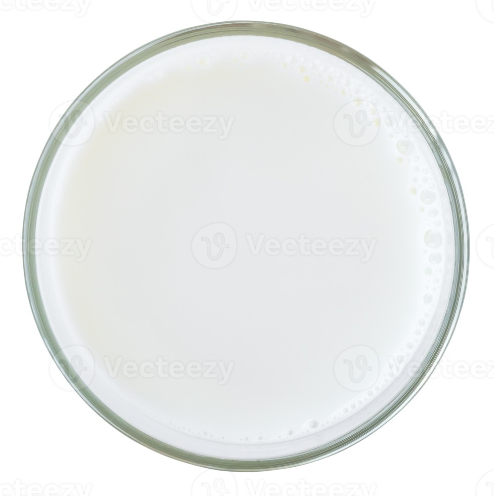 Top view of milk glass png