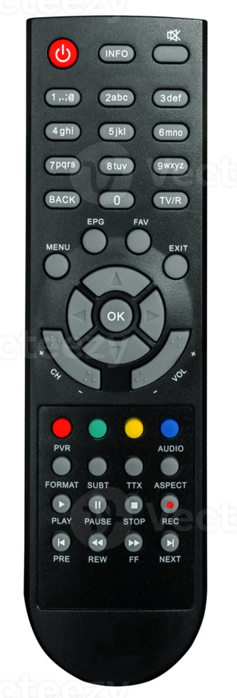 remoto controlar televisión aislado para diseño png