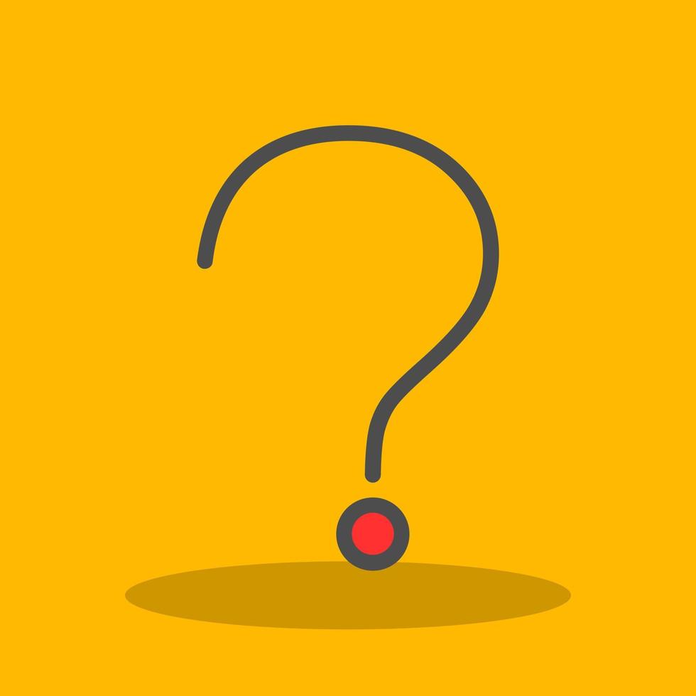 Question Vector Icon Design