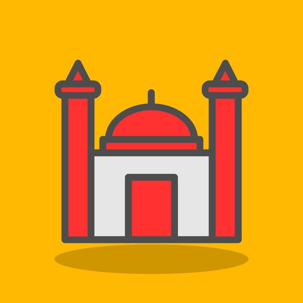 Place Of Worship Vector Icon Design