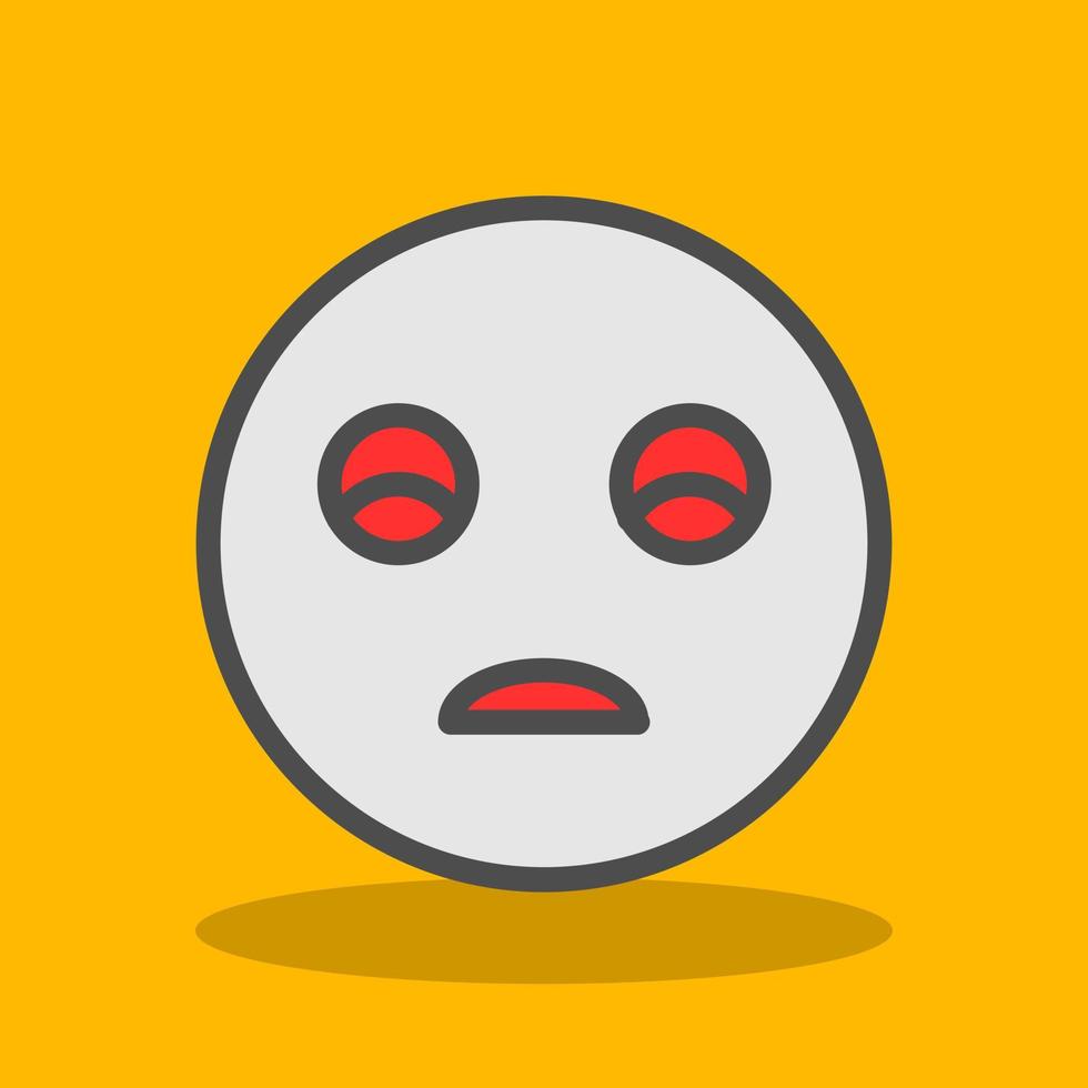 Frown Vector Icon Design