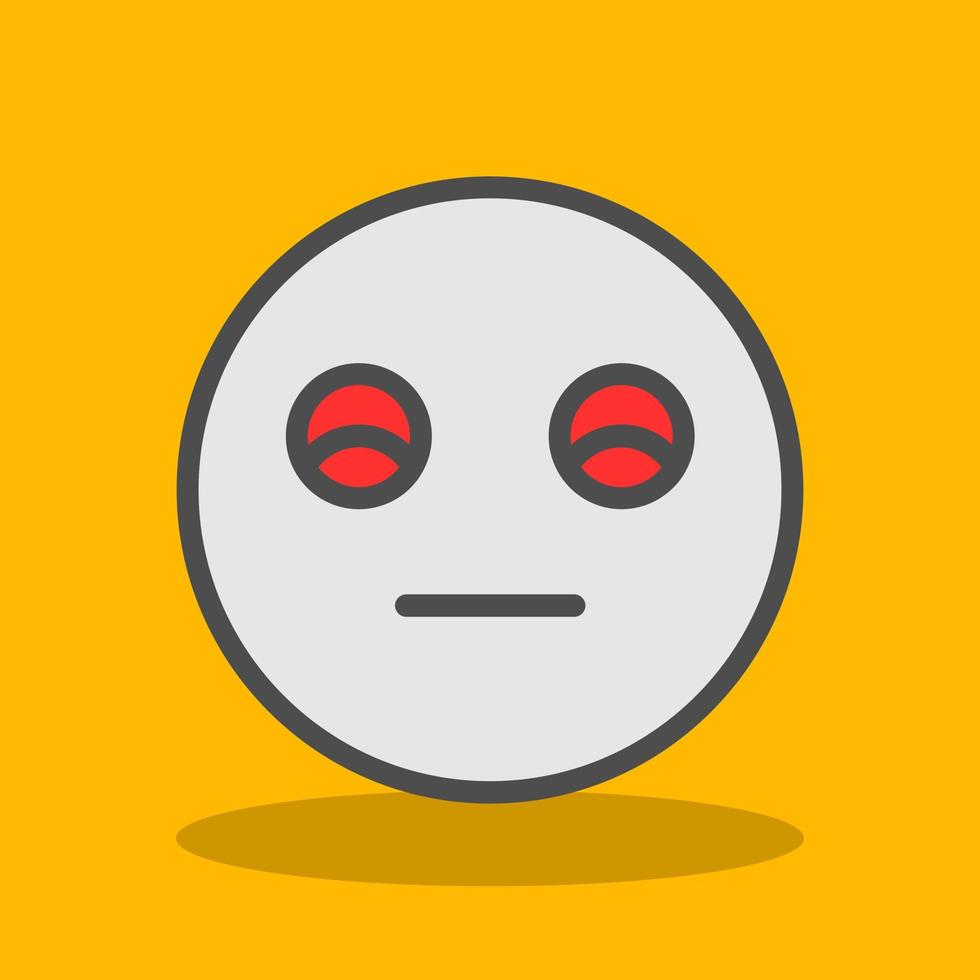 Flushed Vector Icon Design