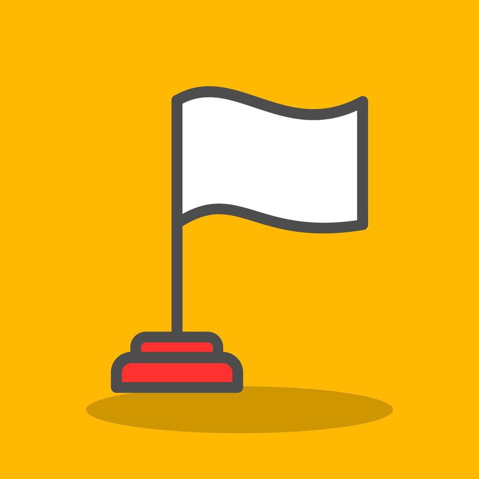 Flag Vector Icon Design