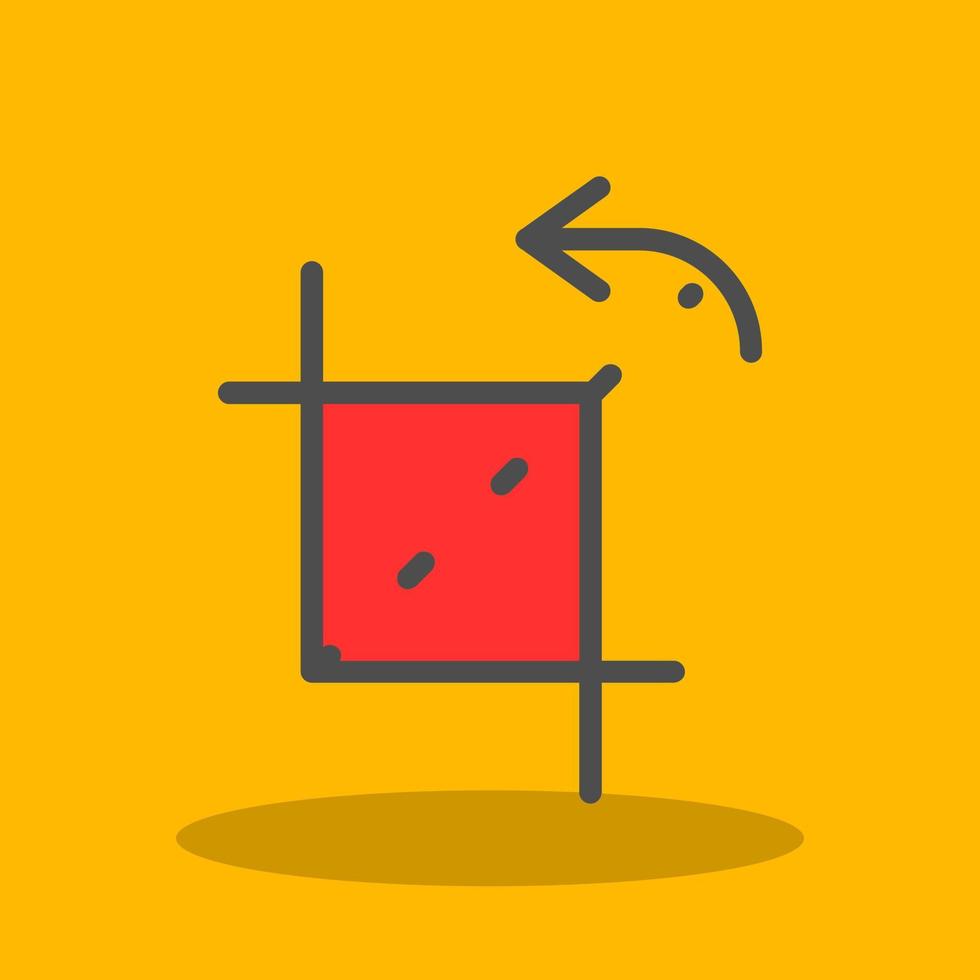 Crop Alt Vector Icon Design