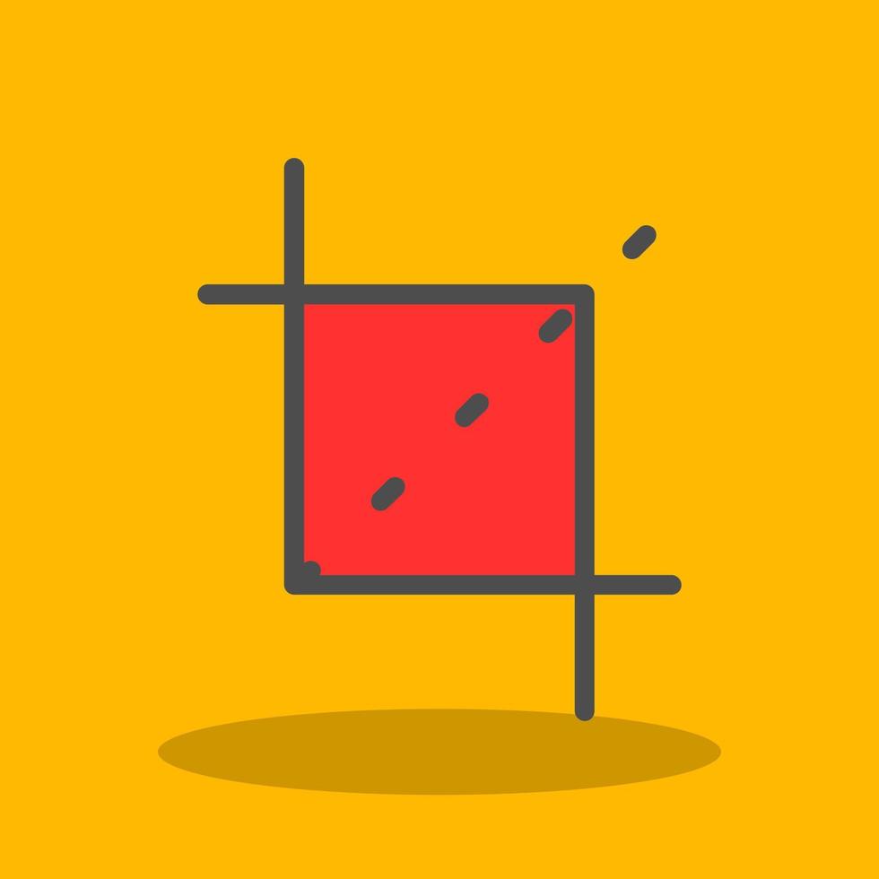 Crop Vector Icon Design