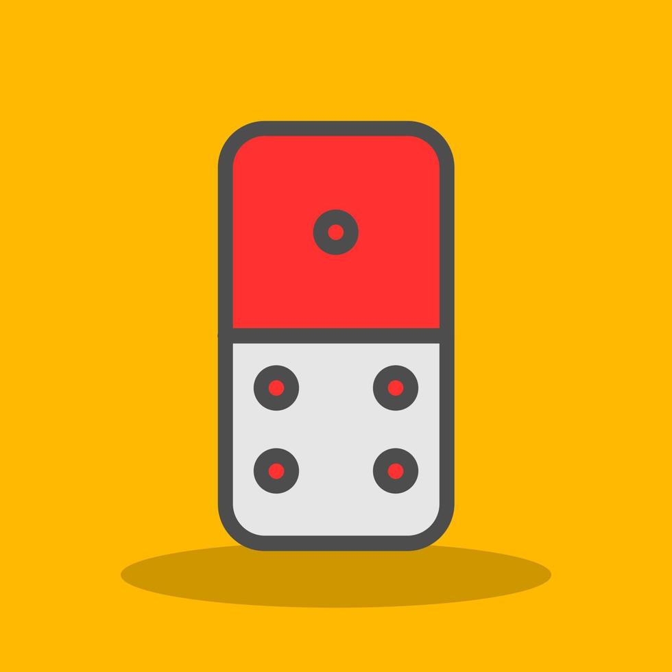 Dice Vector Icon Design
