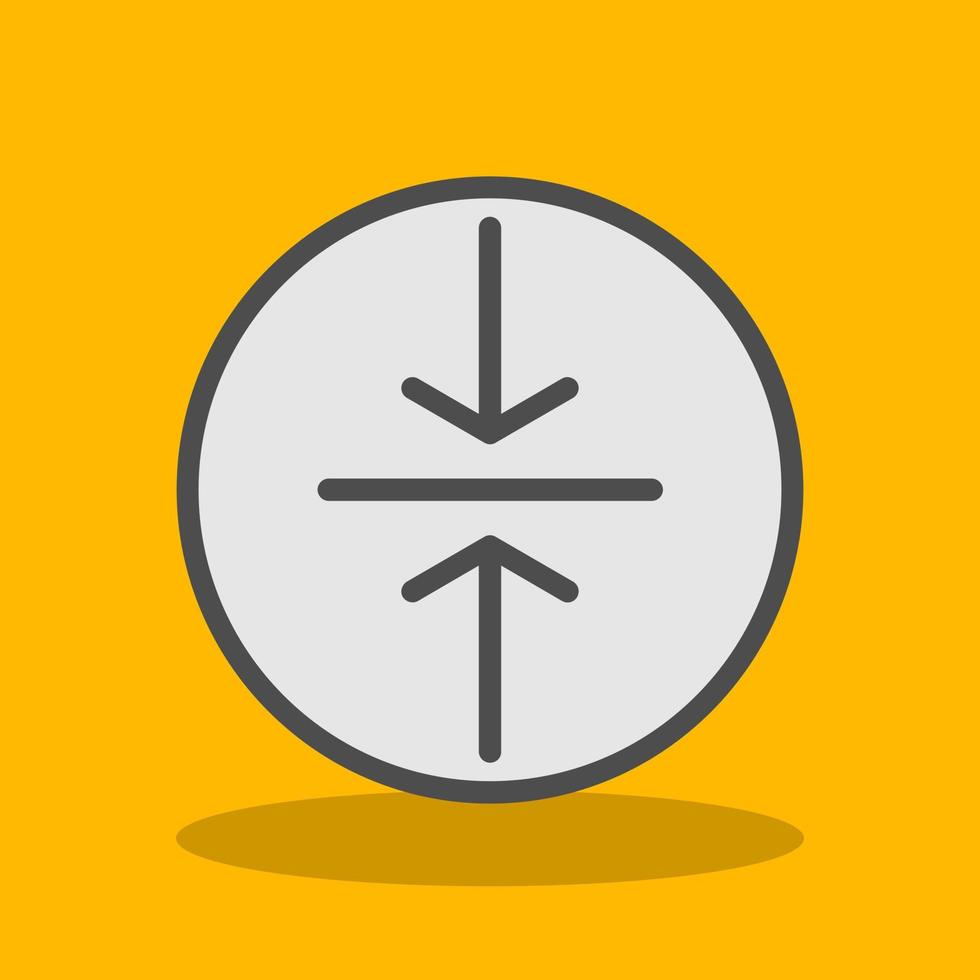 Compress Vector Icon Design