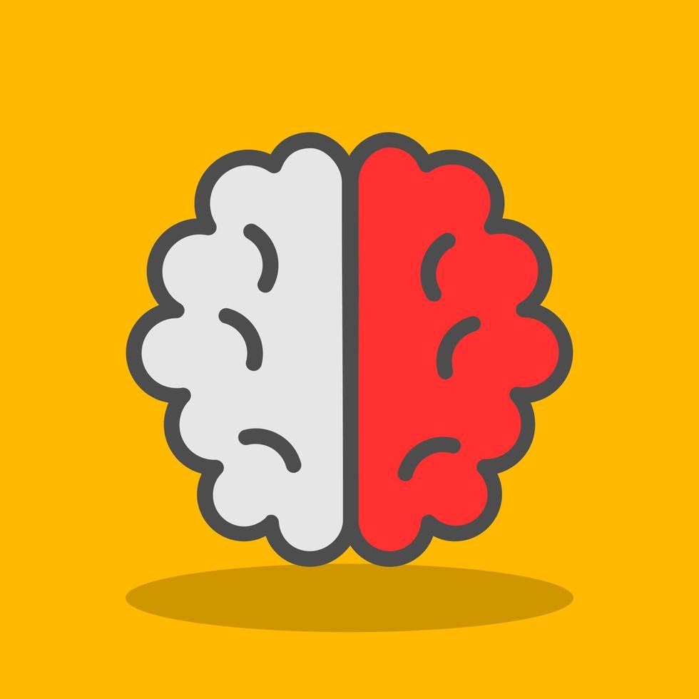 Brain Vector Icon Design