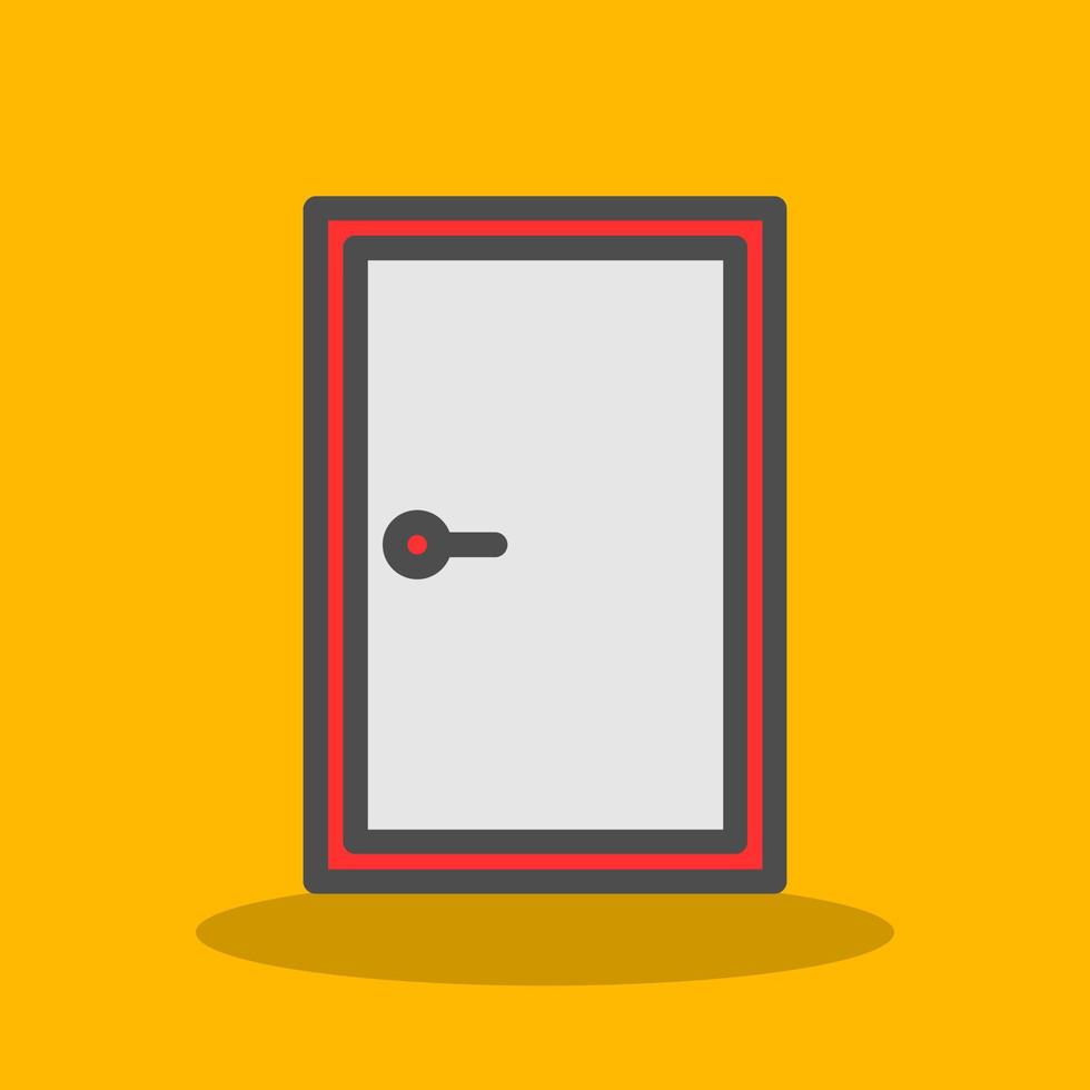 Door Closed Vector Icon Design