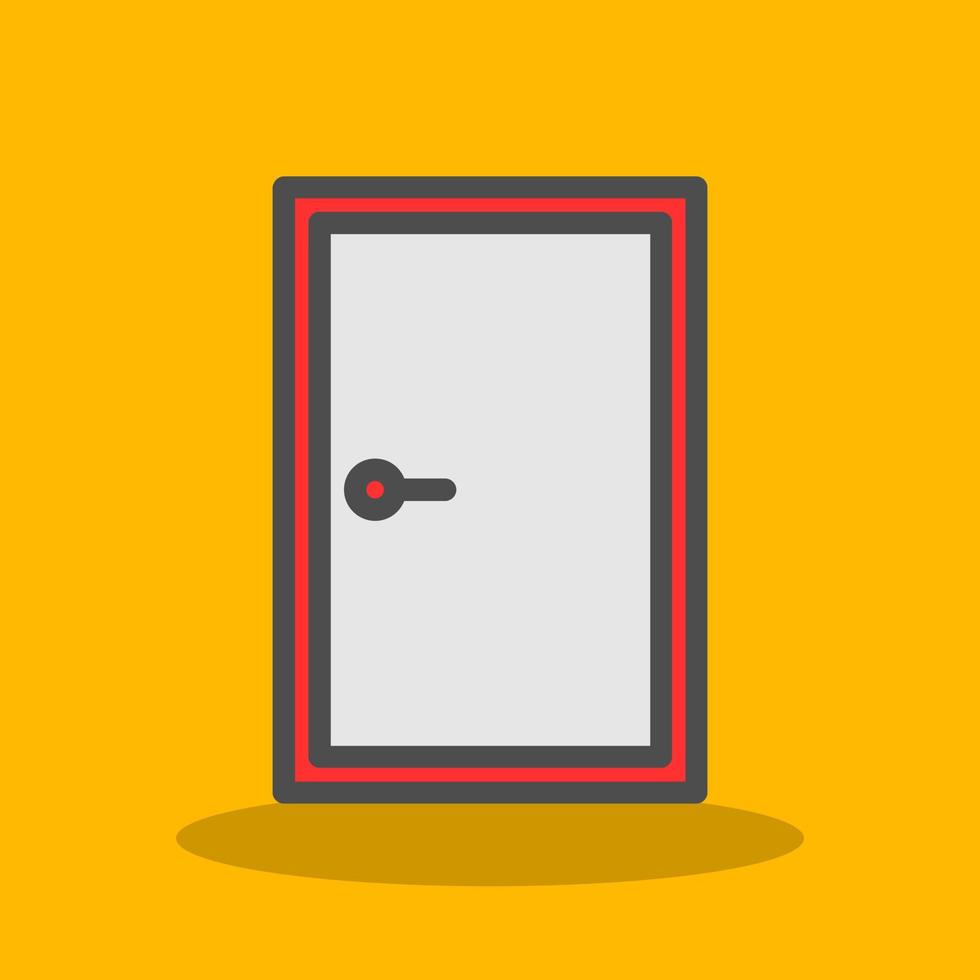 Door Closed Vector Icon Design