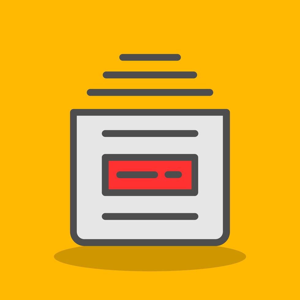 Archive Vector Icon Design
