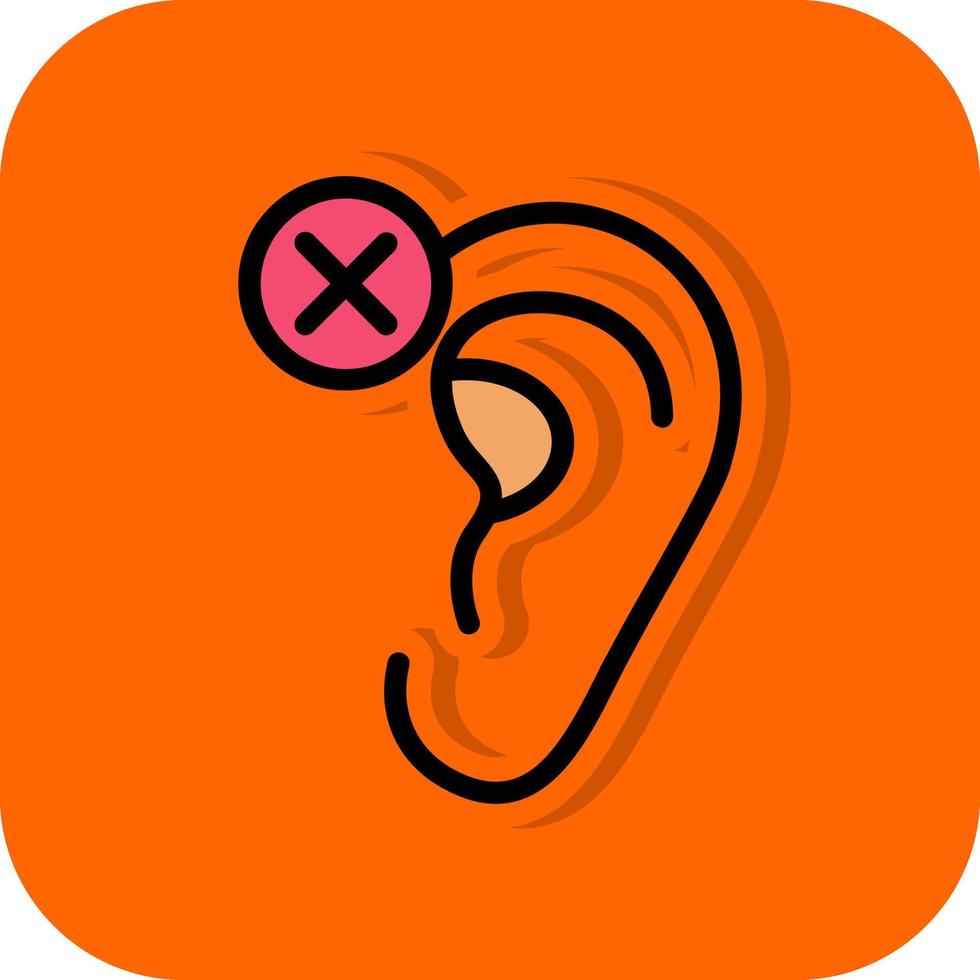 Deaf Vector Icon Design