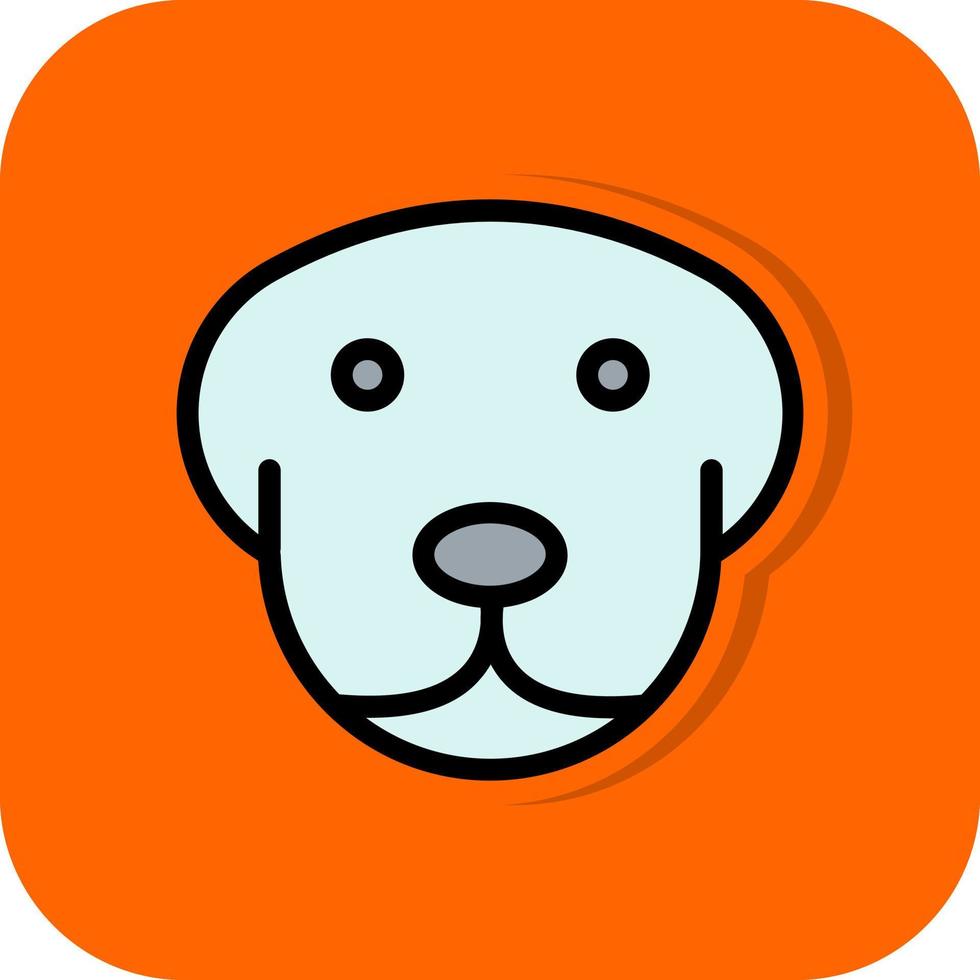 Dog Vector Icon Design