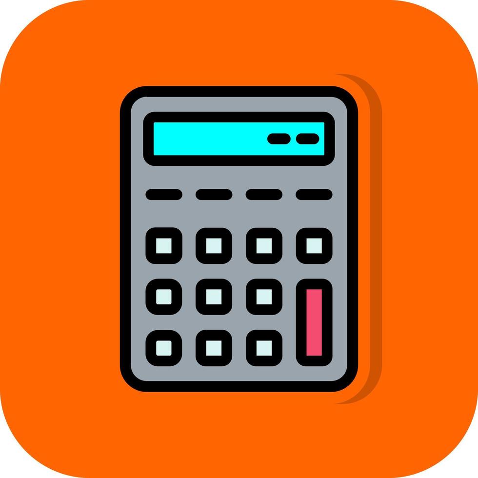Calculator Vector Icon Design