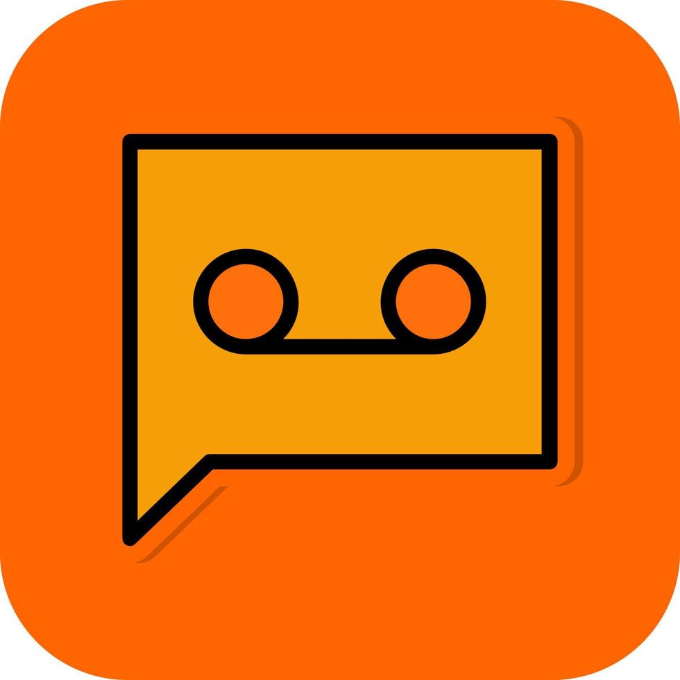 Voicemail Vector Icon Design