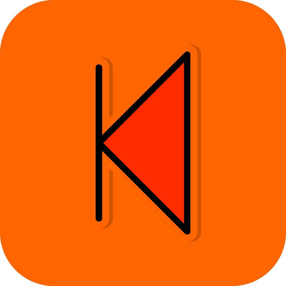Skip Vector Icon Design
