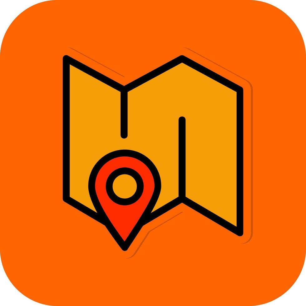 Map Vector Icon Design