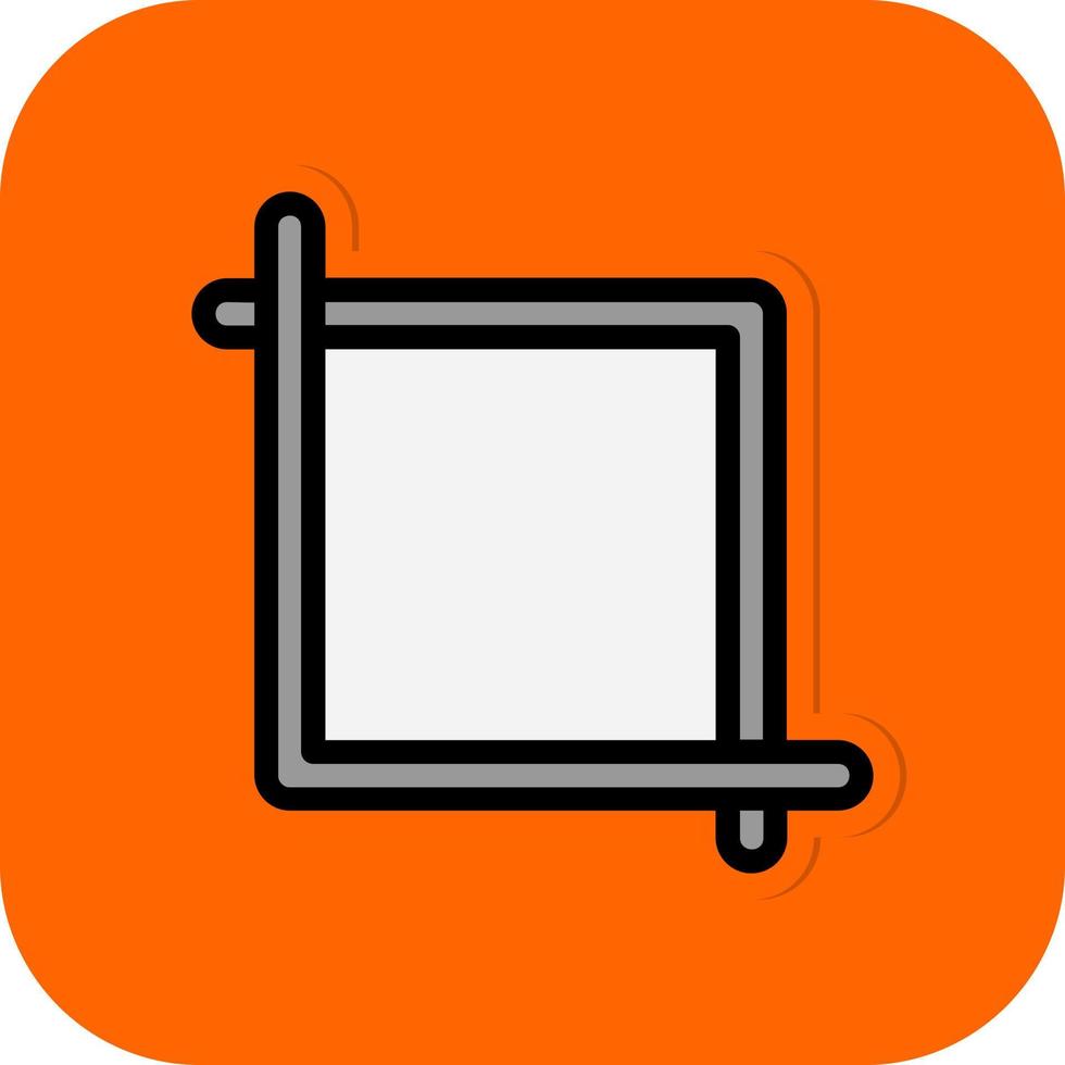 Crop Vector Icon Design