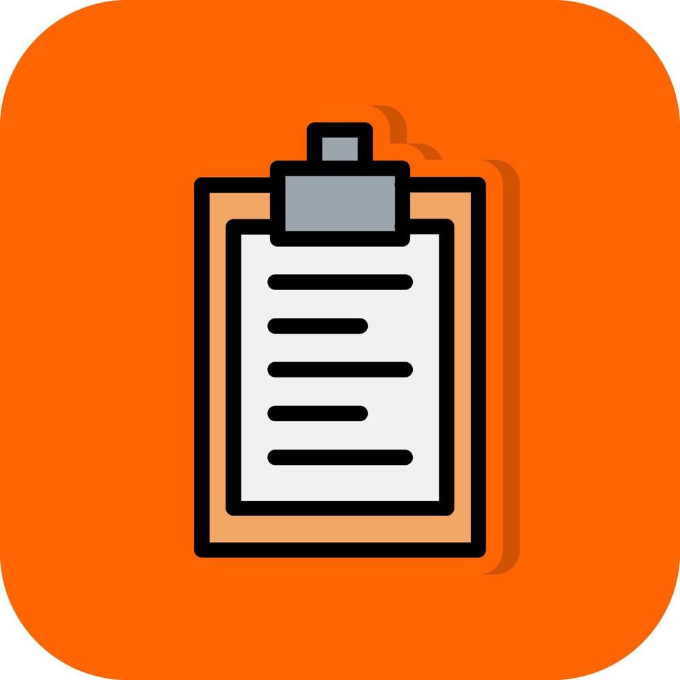 Clipboard Vector Icon Design