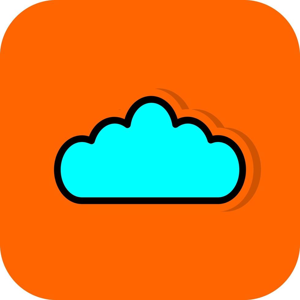 diseño de icono de vector de nube