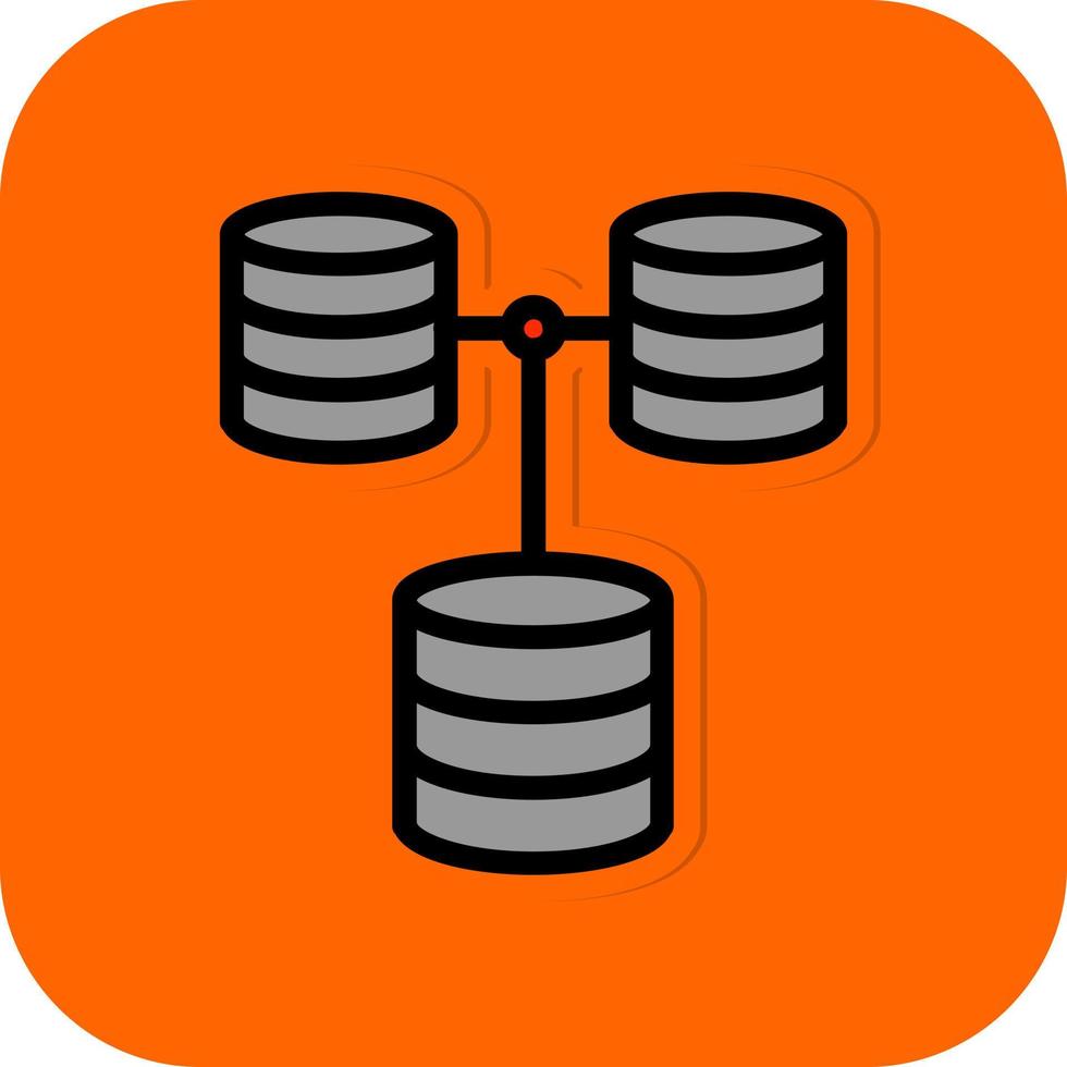 Database Vector Icon Design