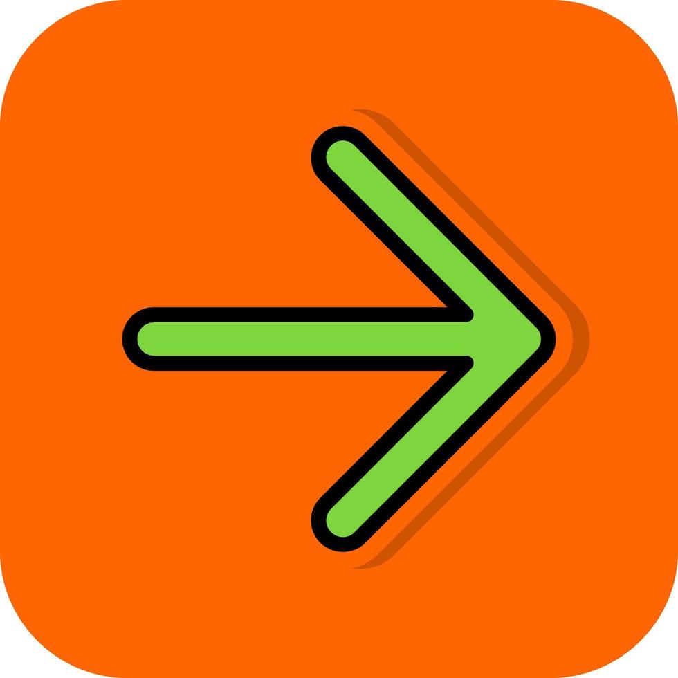 Arrow Right Vector Icon Design