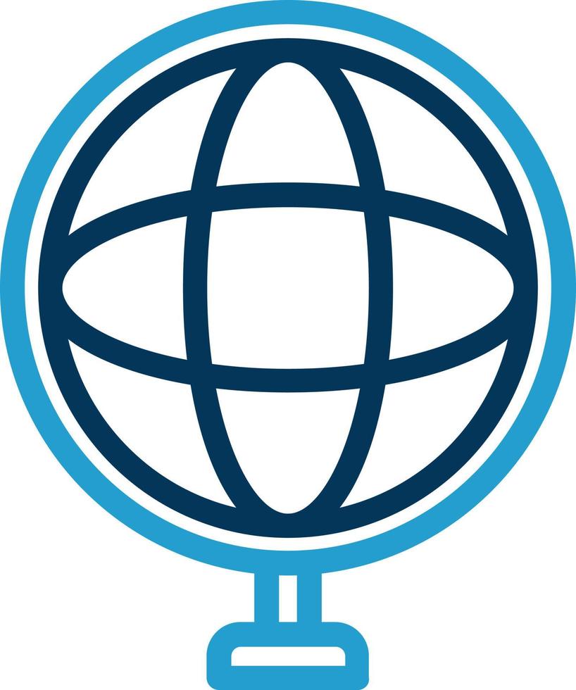 diseño de icono de vector de globo