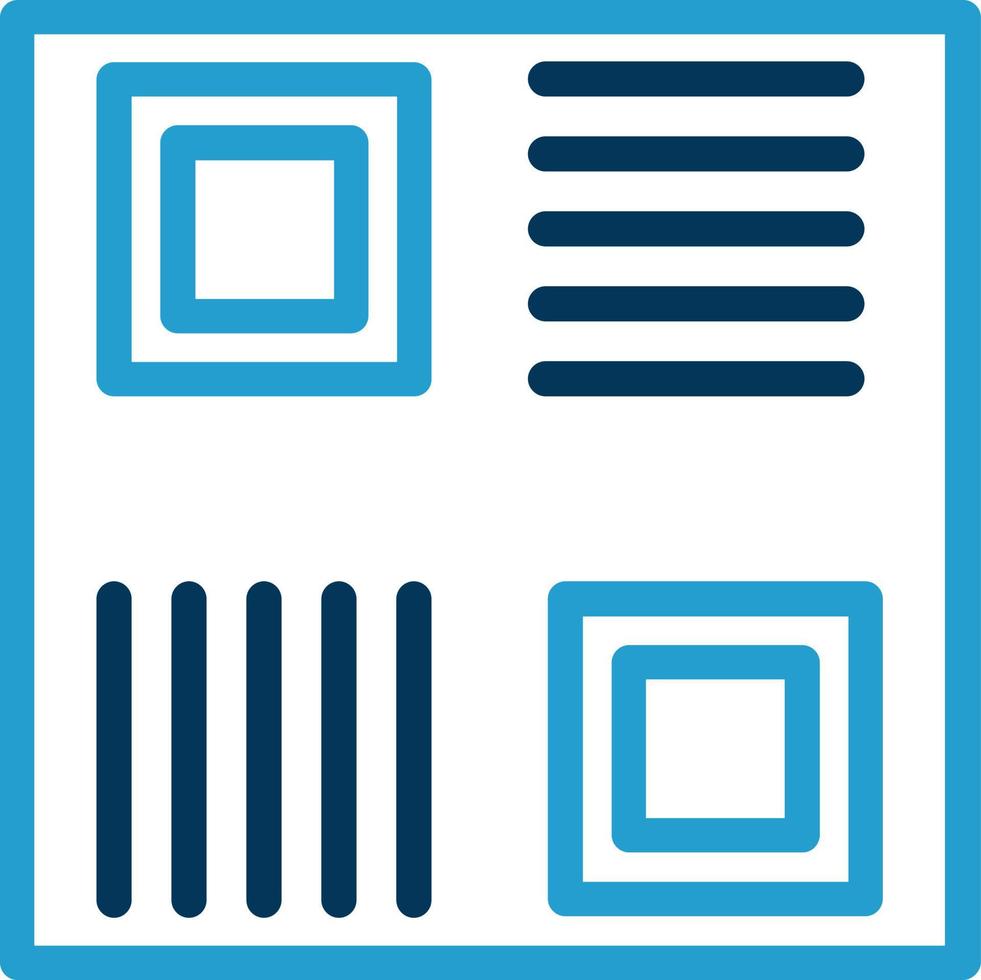 Qrcode Vector Icon Design