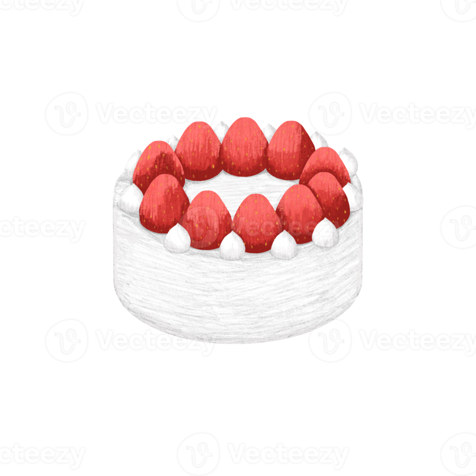 fragola torta illustrazione png