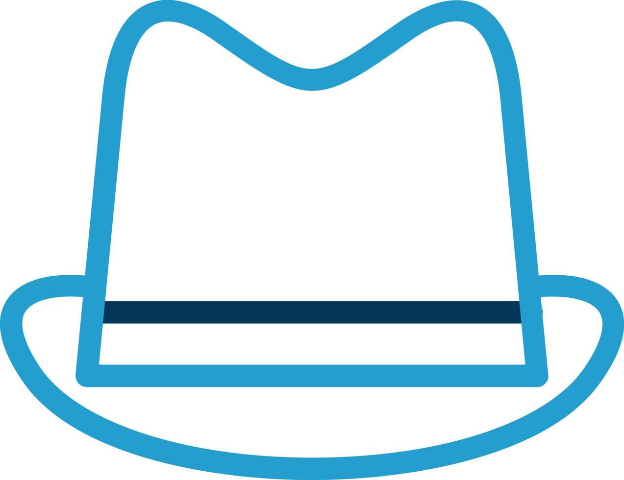 Hat Cowboy Vector Icon Design