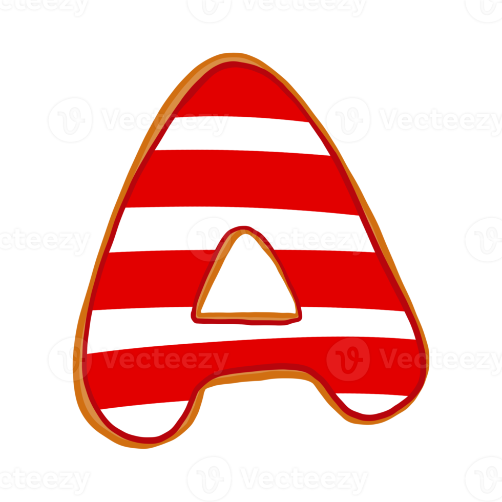 A Red Striped Cookies png