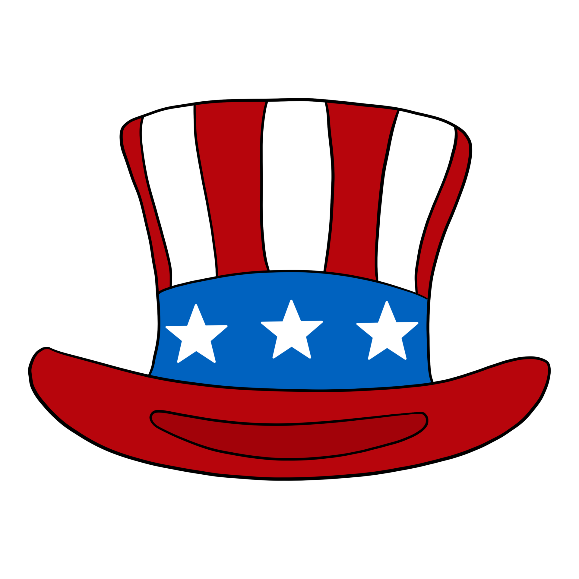 Star USA Hat 20965693 PNG