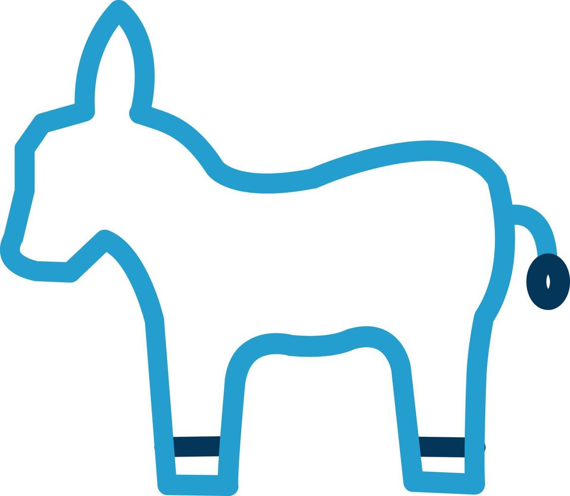 Democrat Vector Icon Design