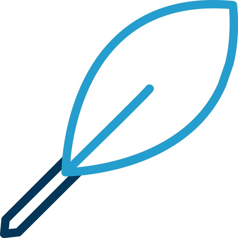 Feather Alt Vector Icon Design