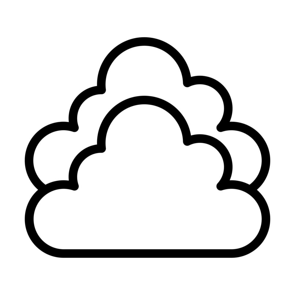 diseño de icono de nube vector